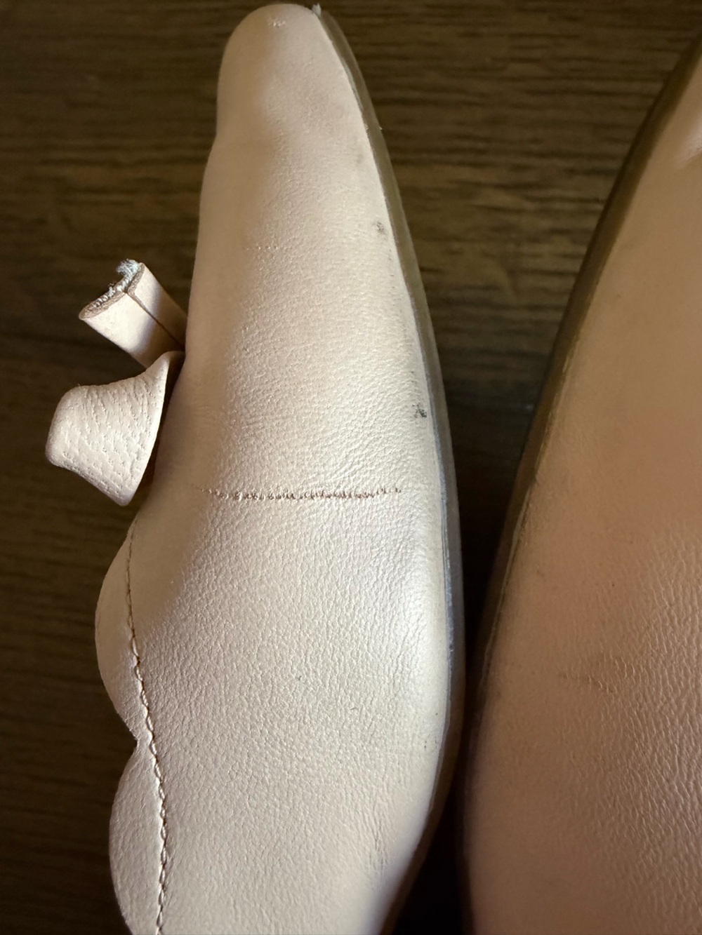 Kate Spade Elent Ballet Scalloped Pink Flats - Picture 6 of 8
